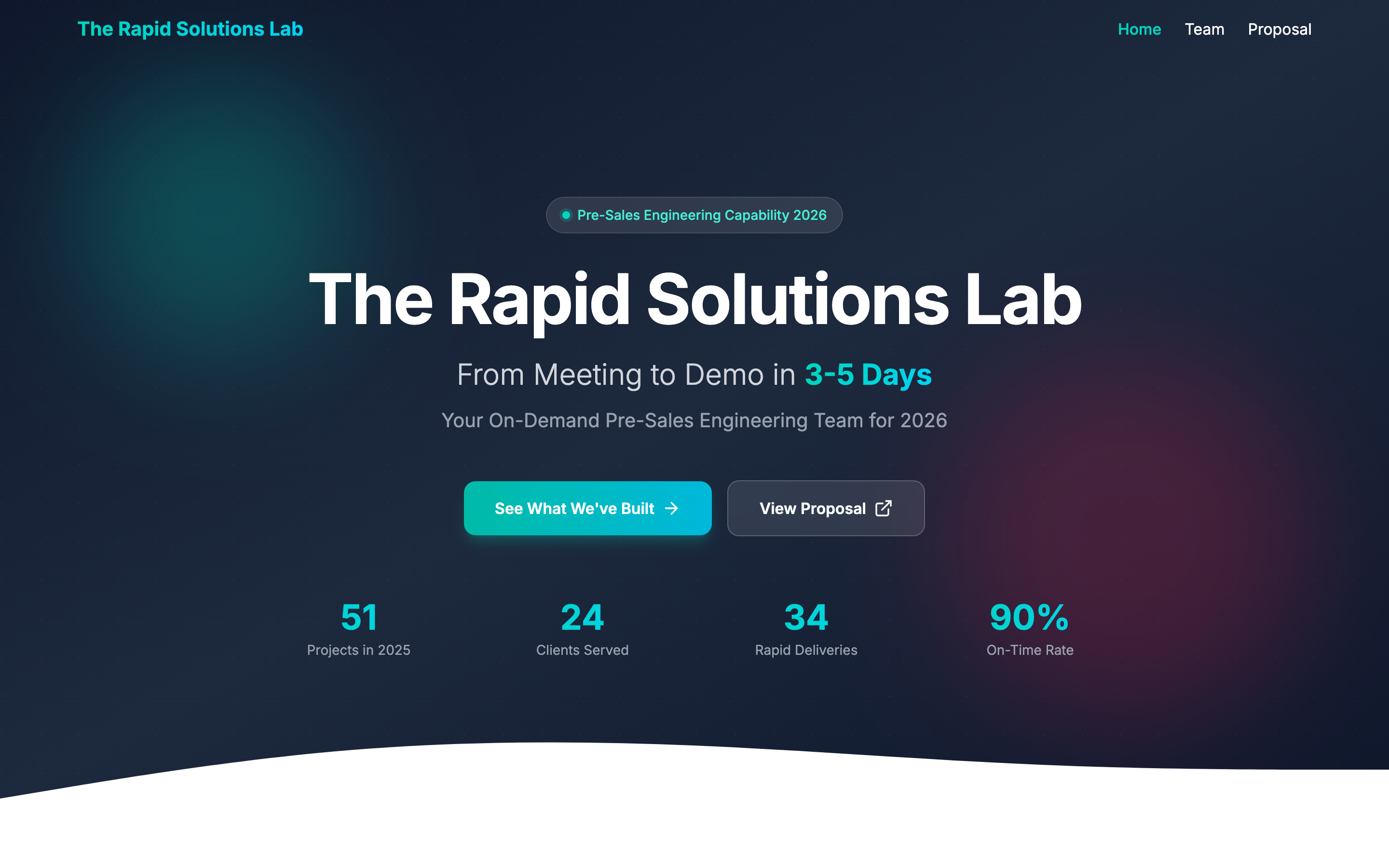 Rapid Solutions Lab screenshot 1